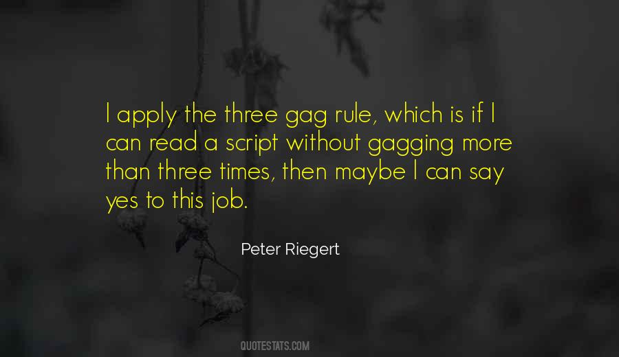 Peter Riegert Quotes #586726