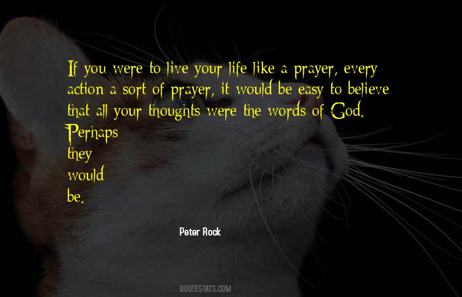 Peter Rock Quotes #1183295