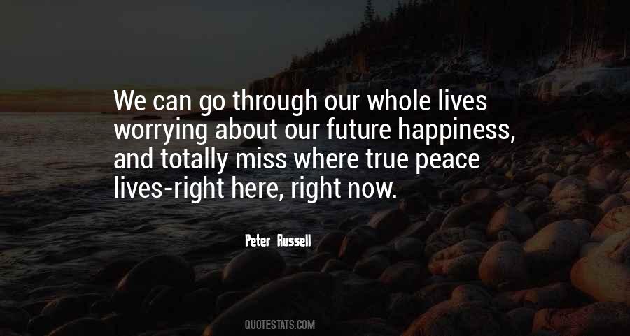 Peter Russell Quotes #1263026
