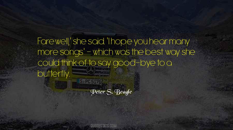 Peter S. Beagle Quotes #127706
