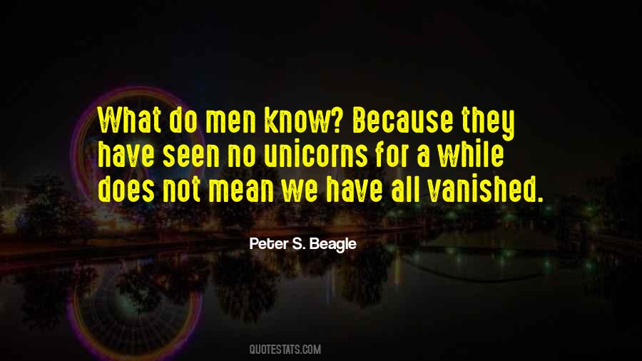 Peter S. Beagle Quotes #95408