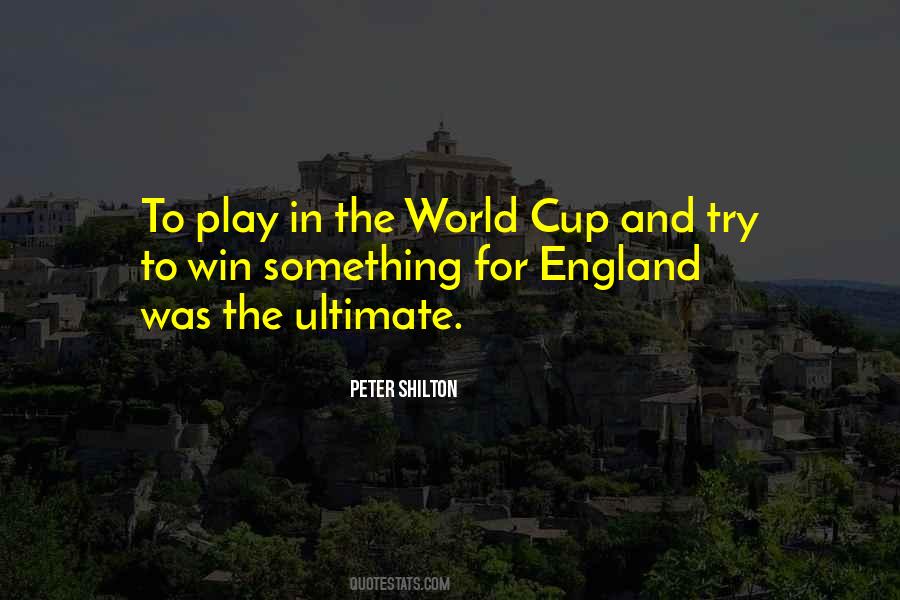 Peter Shilton Quotes #1432922