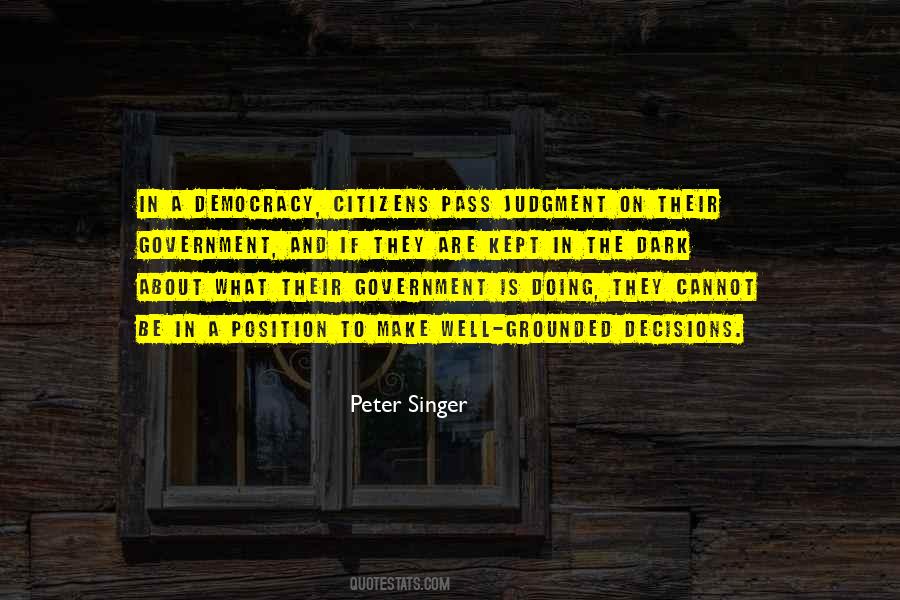 Peter Singer Quotes #1524488