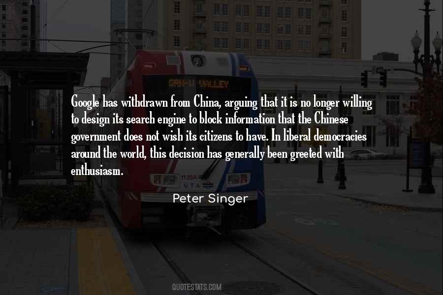 Peter Singer Quotes #1598029