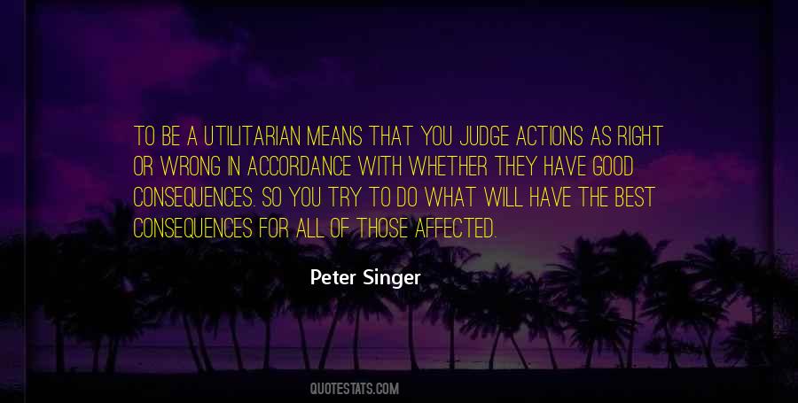 Peter Singer Quotes #709280