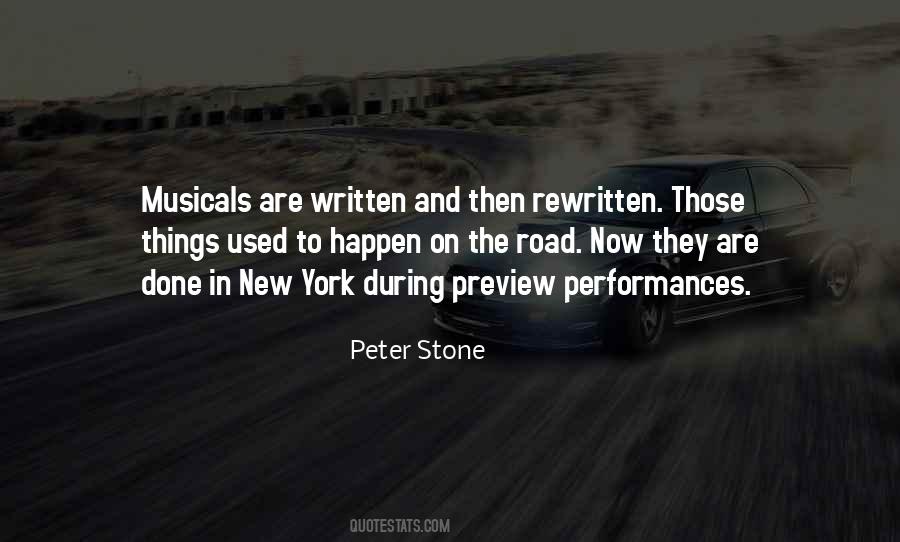 Peter Stone Quotes #324291