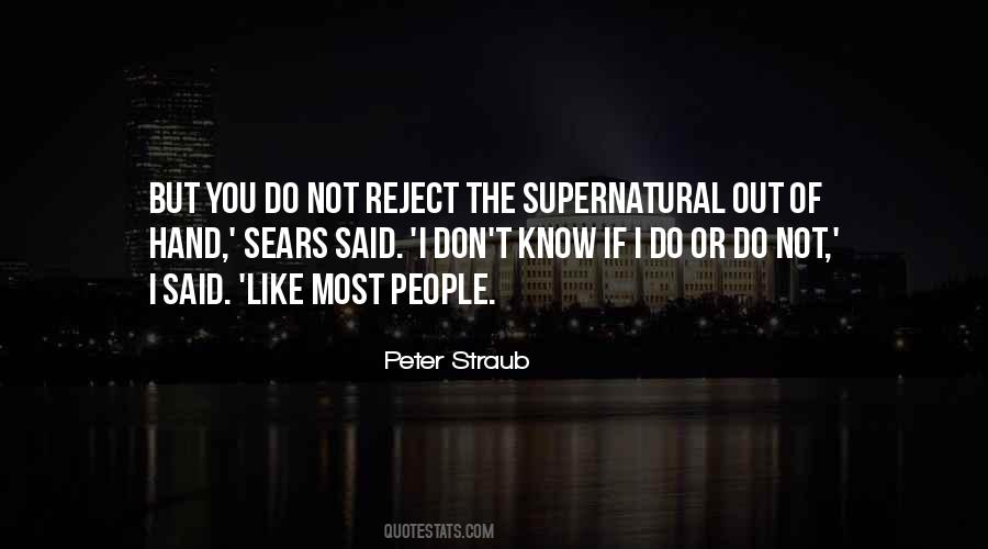 Peter Straub Quotes #209892