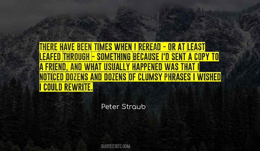 Peter Straub Quotes #449323