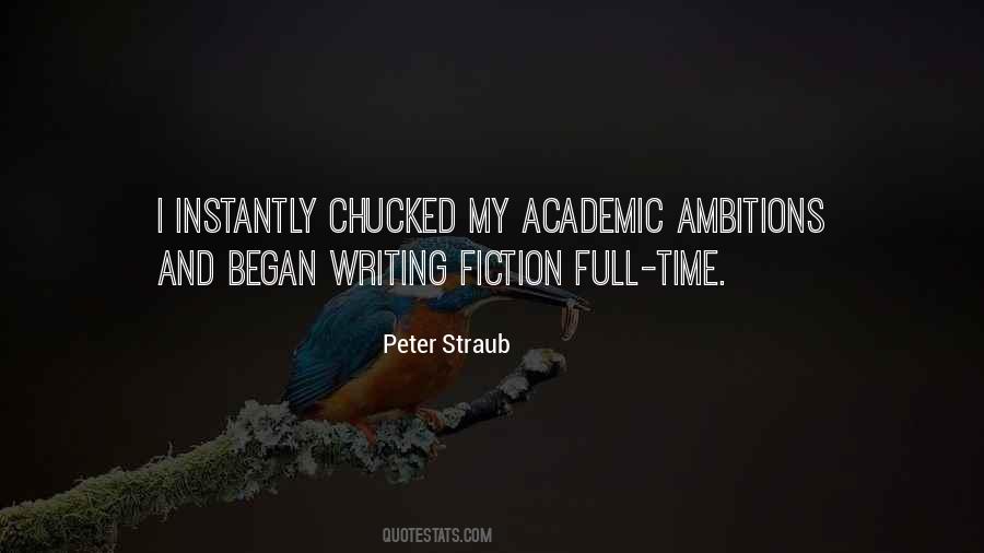 Peter Straub Quotes #960874