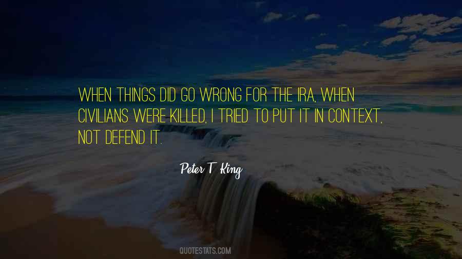 Peter T. King Quotes #1131782