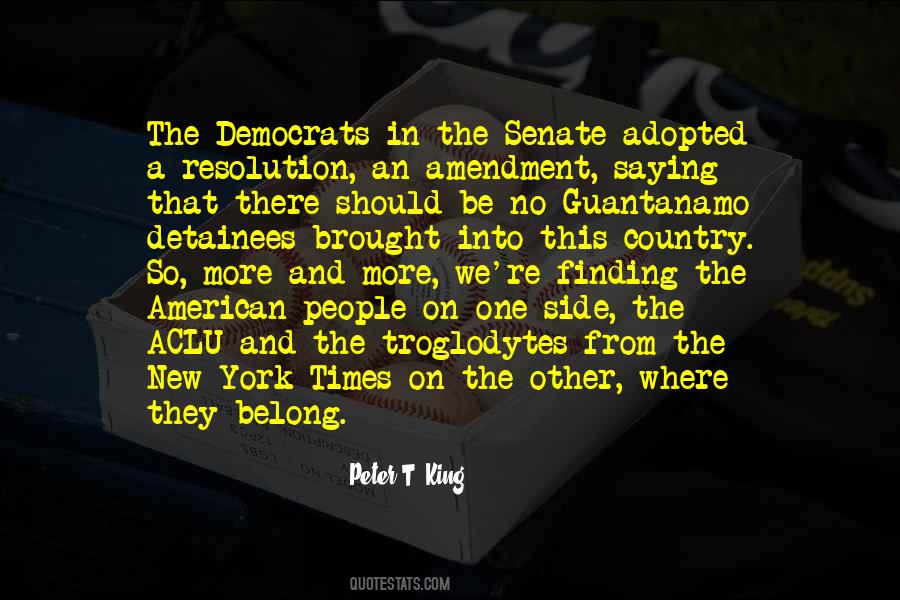 Peter T. King Quotes #536070 Peter T. King Quotes #536070