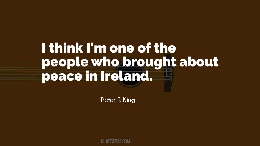 Peter T. King Quotes #714841