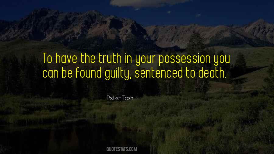 Peter Tosh Quotes #1722777