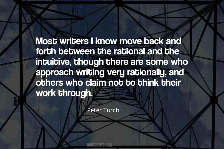 Peter Turchi Quotes #585191