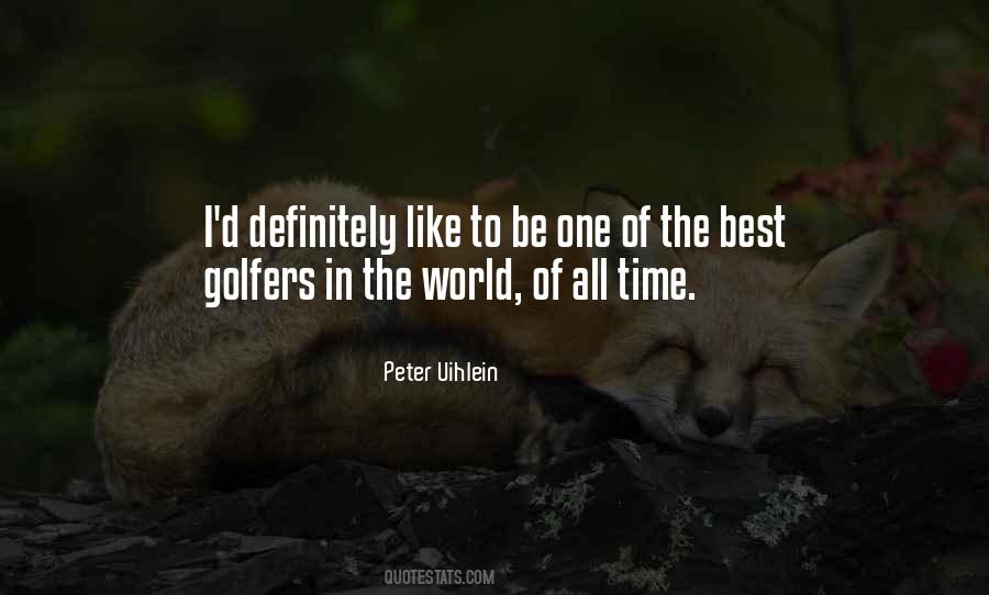 Peter Uihlein Quotes #70248