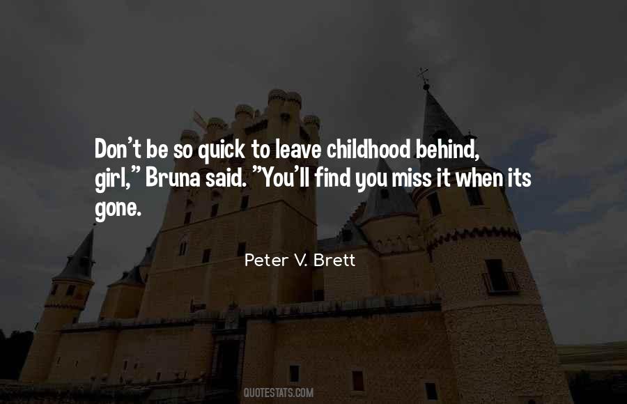 Peter V. Brett Quotes #654169