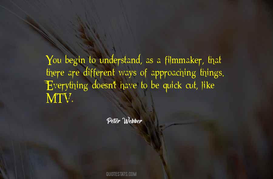 Peter Webber Quotes #142245