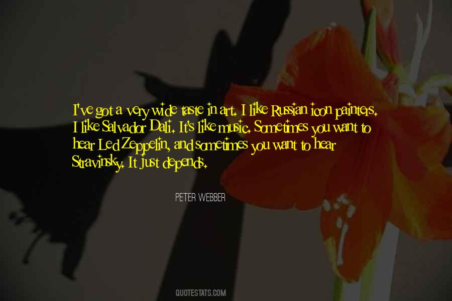 Peter Webber Quotes #1686321