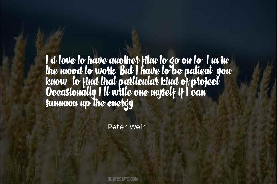 Peter Weir Quotes #188271