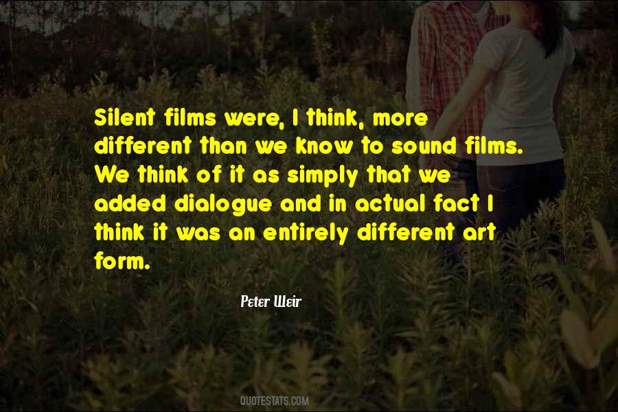 Peter Weir Quotes #910374