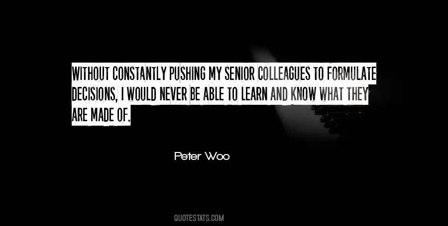 Peter Woo Quotes #611567