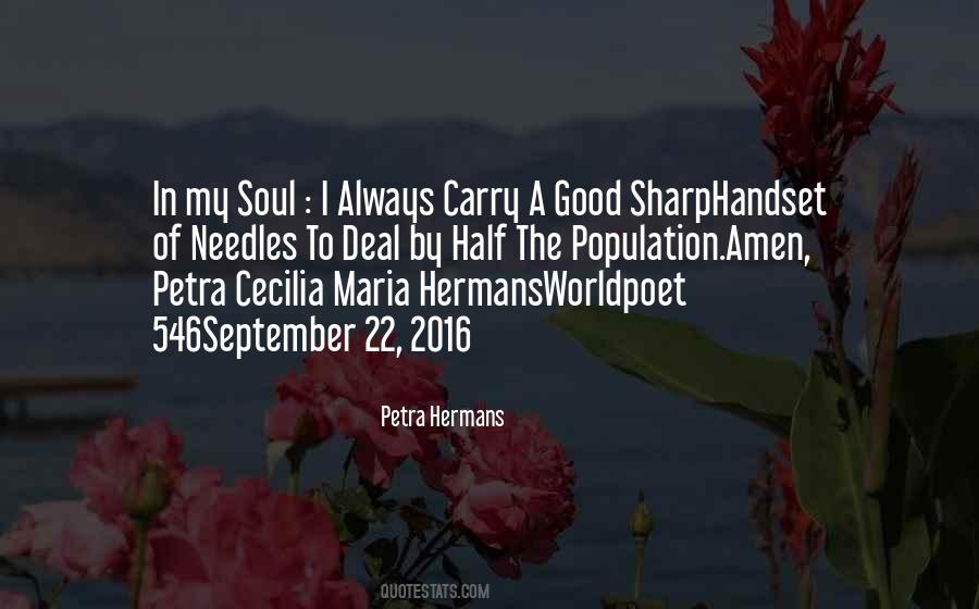 Petra Hermans Quotes #1598336