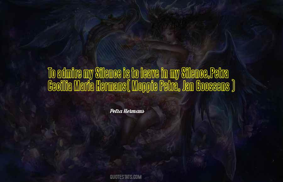 Petra Hermans Quotes #1770673