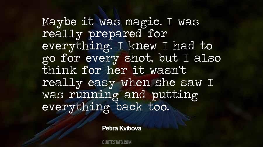 Petra Kvitova Quotes #710007