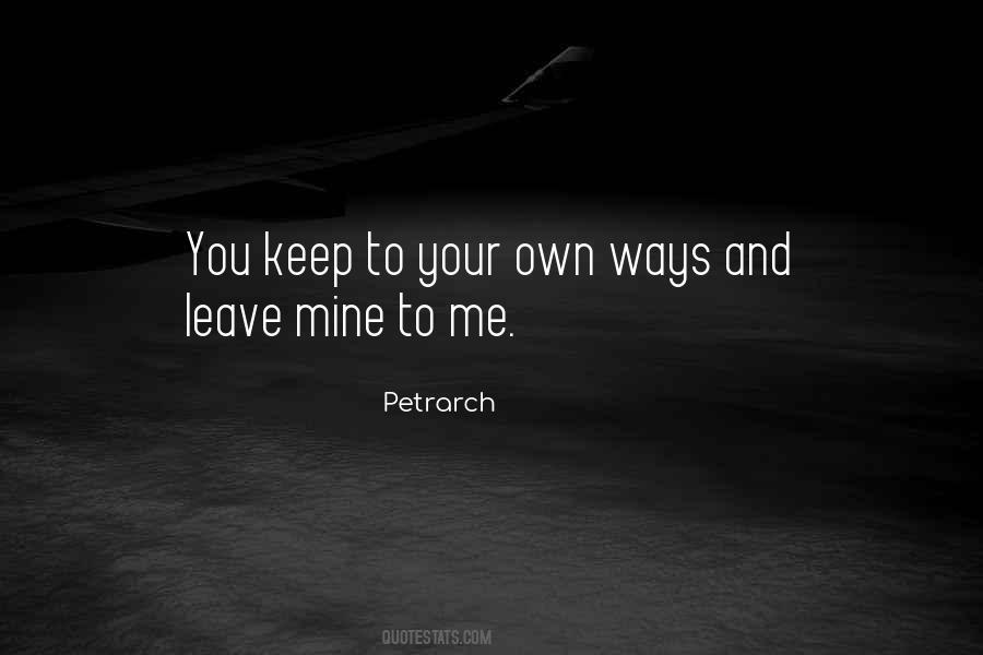 Petrarch Quotes #1505669