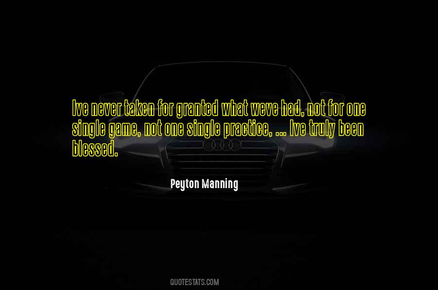 Peyton Manning Quotes #853181