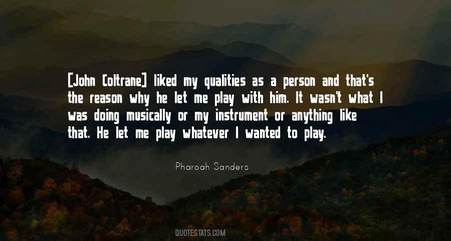 Pharoah Sanders Quotes #1838718