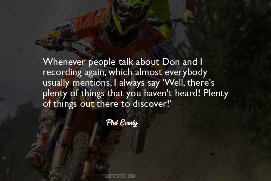 Phil Everly Quotes #1333124