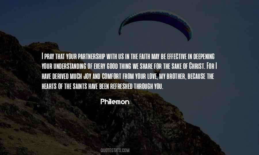 Philemon Quotes #1198748