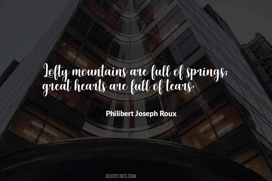 Philibert Joseph Roux Quotes #1379676