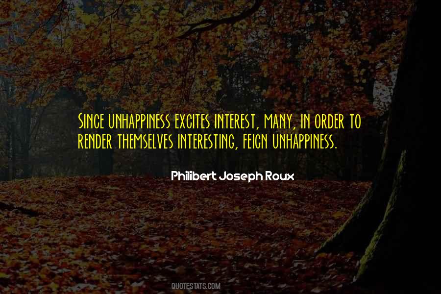 Philibert Joseph Roux Quotes #846075