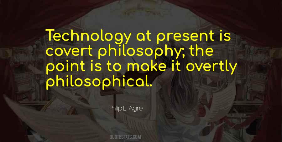 Philip E. Agre Quotes #1139425