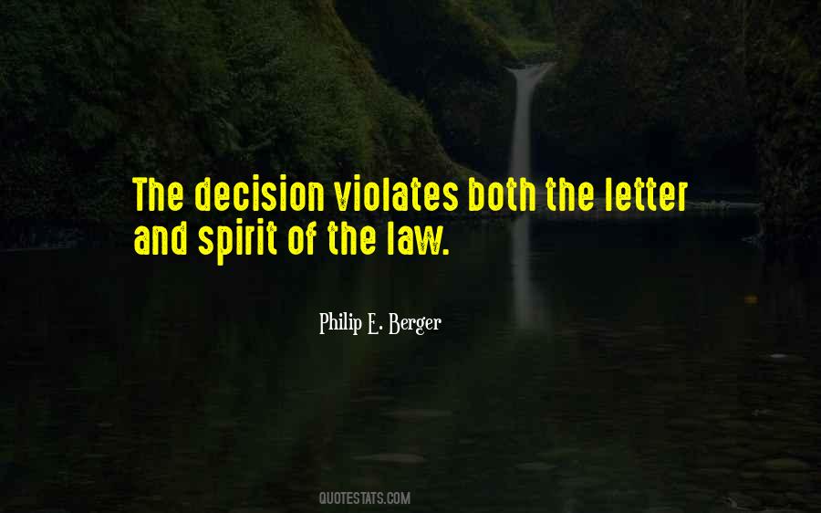 Philip E. Berger Quotes #1155542