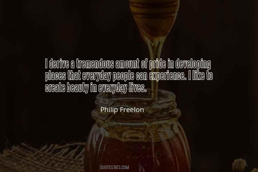 Philip Freelon Quotes #1314468