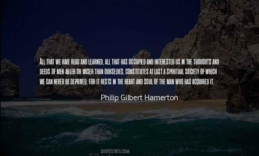 Philip Gilbert Hamerton Quotes #1637862