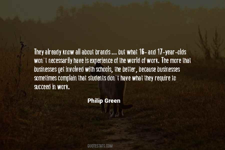 Philip Green Quotes #705612