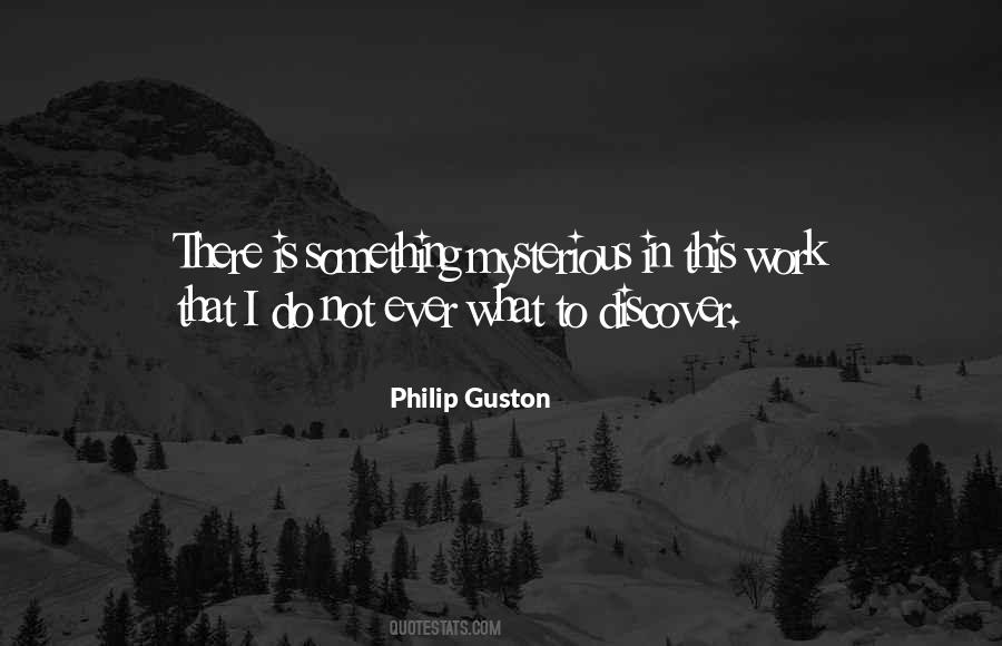 Philip Guston Quotes #1357901