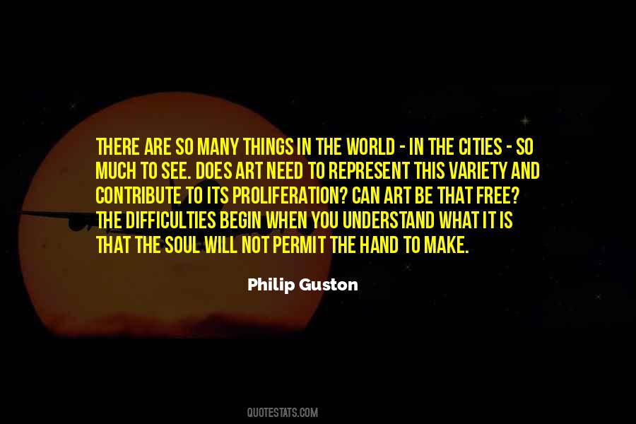 Philip Guston Quotes #566242