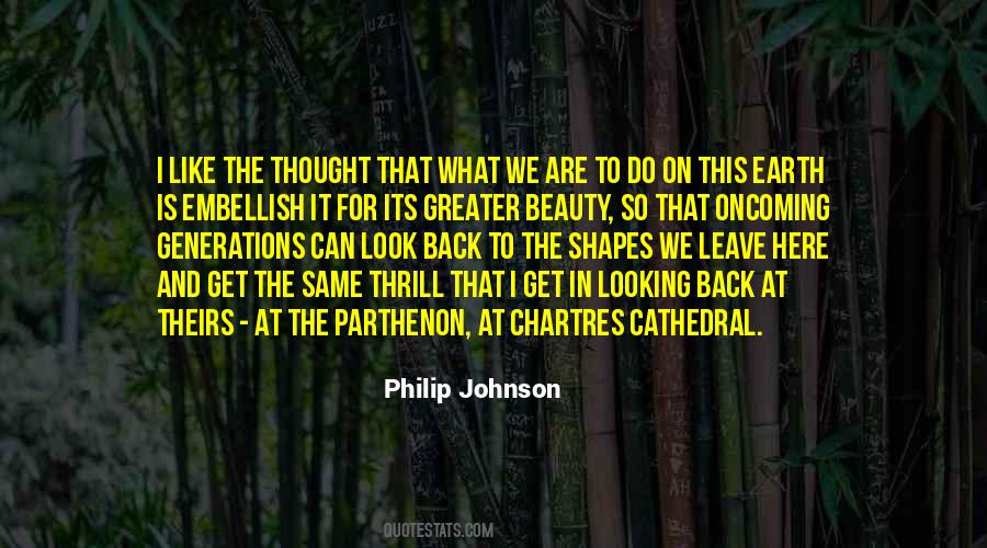 Philip Johnson Quotes #501228