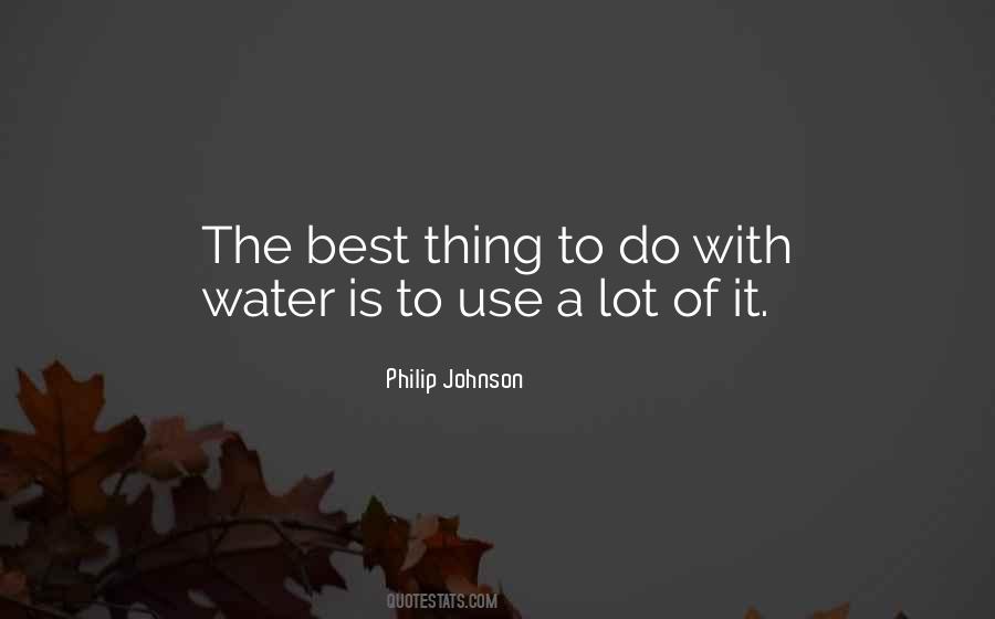 Philip Johnson Quotes #689397