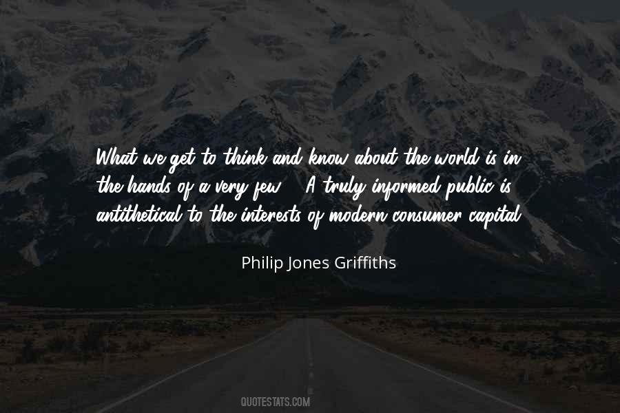 Philip Jones Griffiths Quotes #1266648