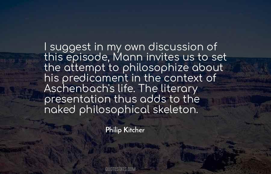 Philip Kitcher Quotes #518121