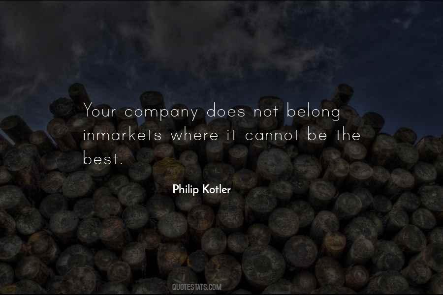 Philip Kotler Quotes #670787