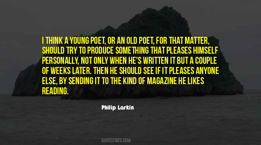 Philip Larkin Quotes #1134015