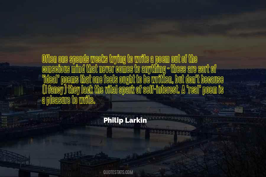 Philip Larkin Quotes #126673