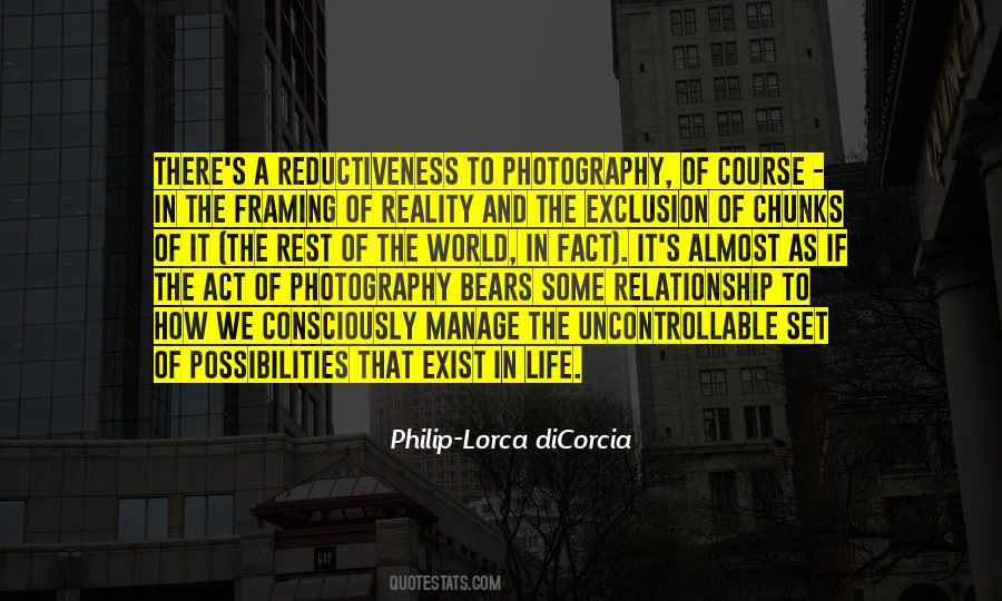 Philip-Lorca DiCorcia Quotes #720977